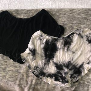 brandy Melville ruffle shorts